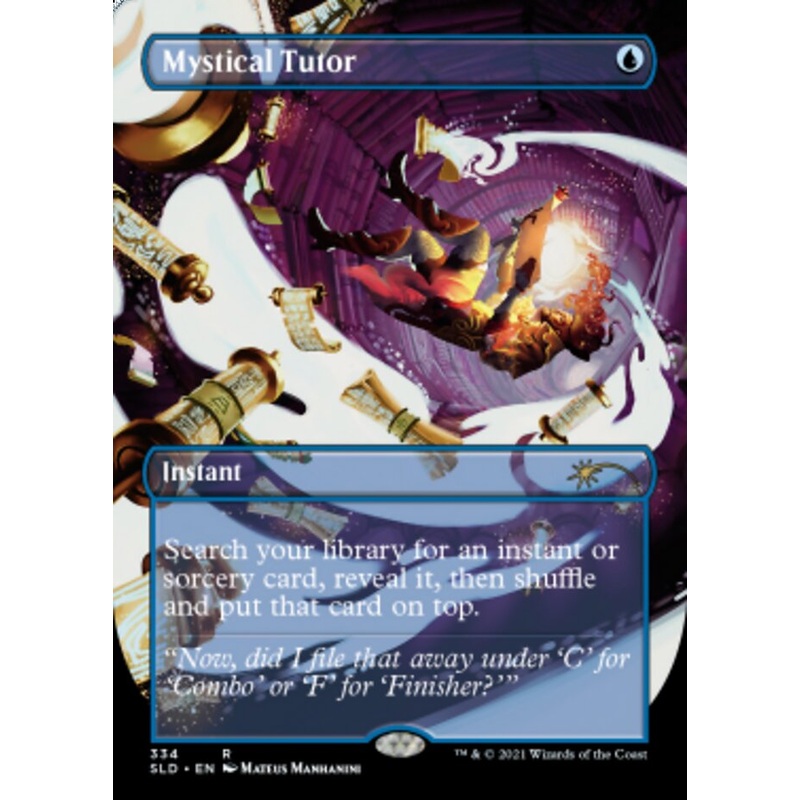 Mystical Tutor (Borderless) [Secret Lair Drop Series]