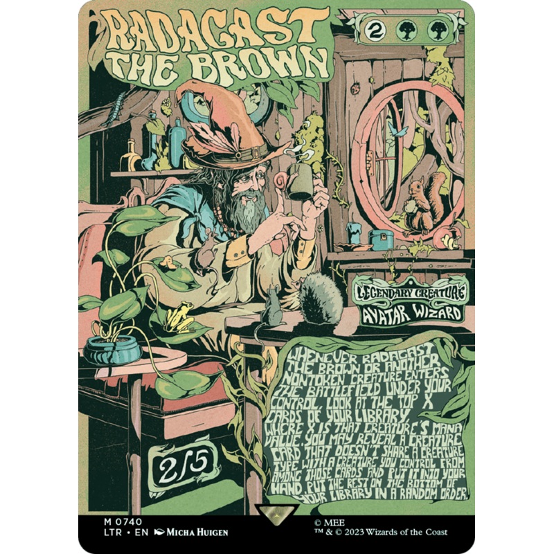 Radagast the Brown (Borderless Poster) [The Lord of the Rings: Tales of Middle-Earth]