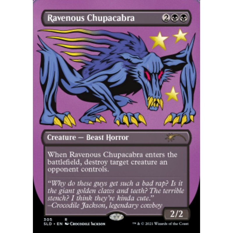 Ravenous Chupacabra (Borderless) [Secret Lair Drop Series]