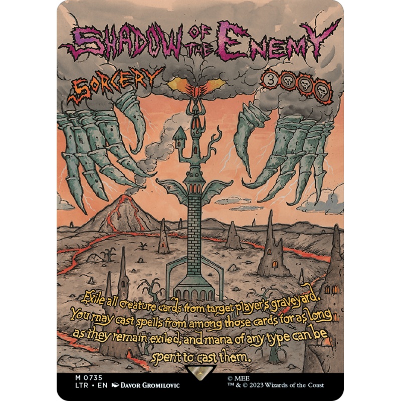 Shadow of the Enemy (Borderless Poster) [The Lord of the Rings: Tales of Middle-Earth]
