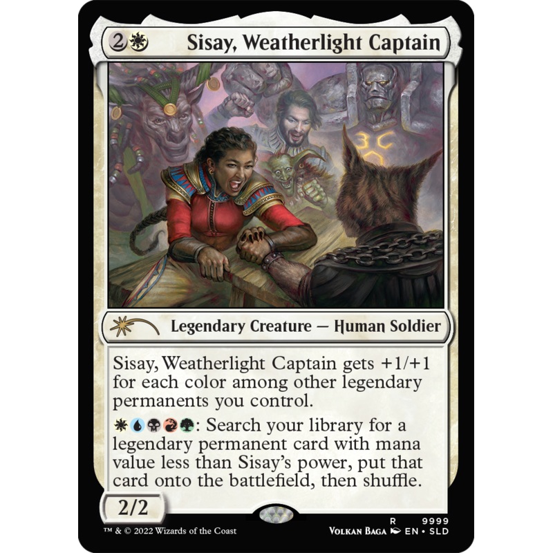 Sisay, Weatherlight Captain [Secret Lair Drop Series]