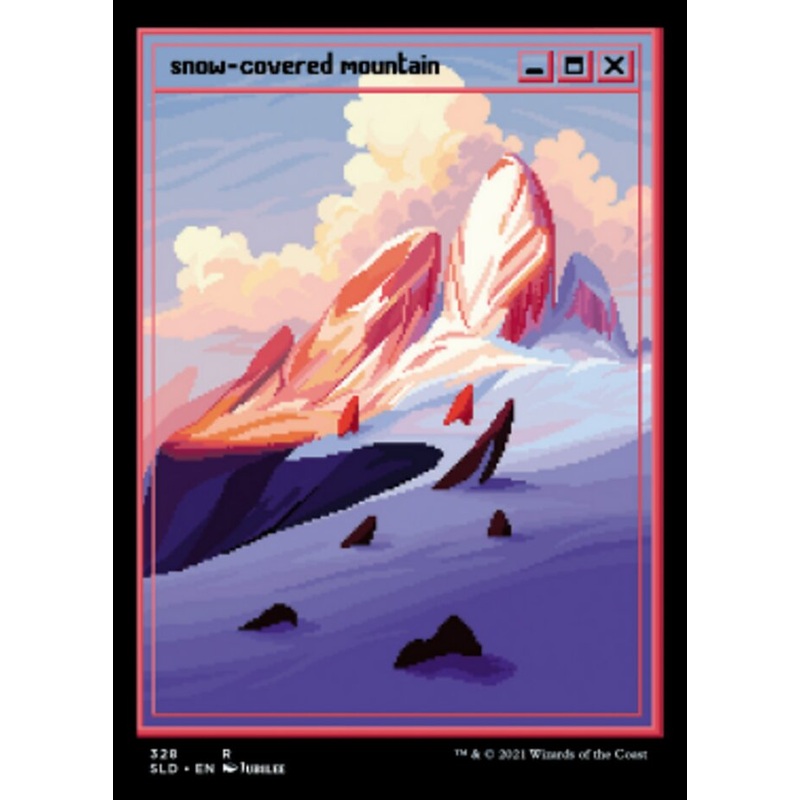 Snow-Covered Mountain (328) [Secret Lair Drop Series]