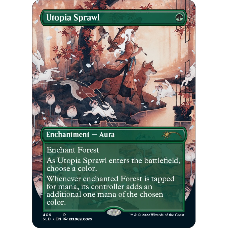 Utopia Sprawl (Borderless) [Secret Lair Drop Series]