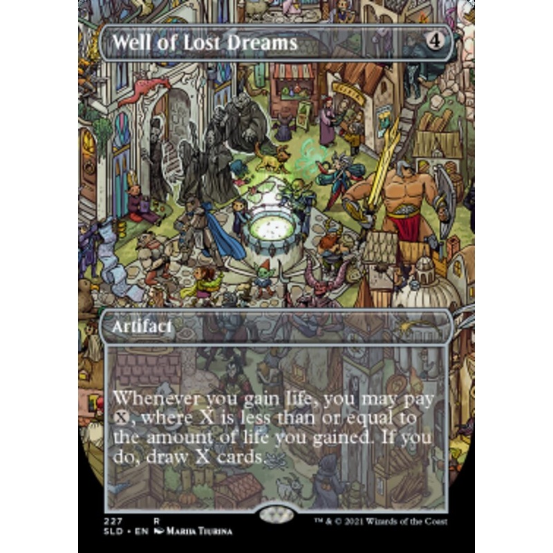 Well of Lost Dreams (227) (Borderless) [Secret Lair Drop Series]