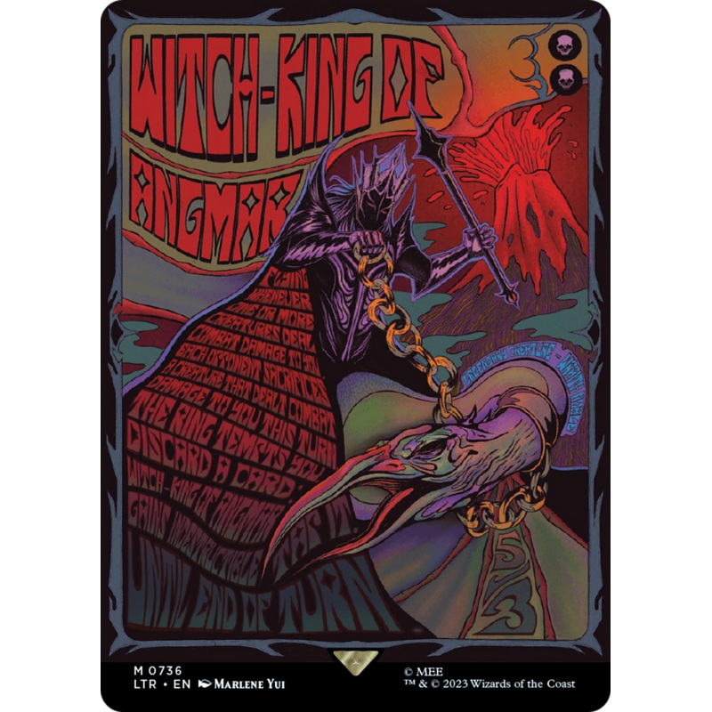 Witch-king of Angmar (Borderless Poster) [The Lord of the Rings: Tales of Middle-Earth]