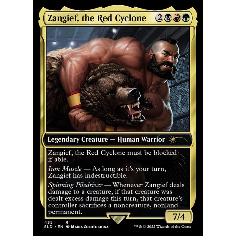 Zangief, the Red Cyclone [Secret Lair Drop Series]