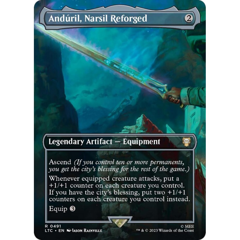 Anduril, Narsil Reforged (Borderless) [The Lord of the Rings: Tales of Middle-Earth Commander]