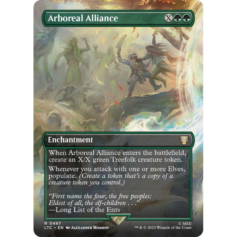 Arboreal Alliance (Borderless) [The Lord of the Rings: Tales of Middle-Earth Commander]