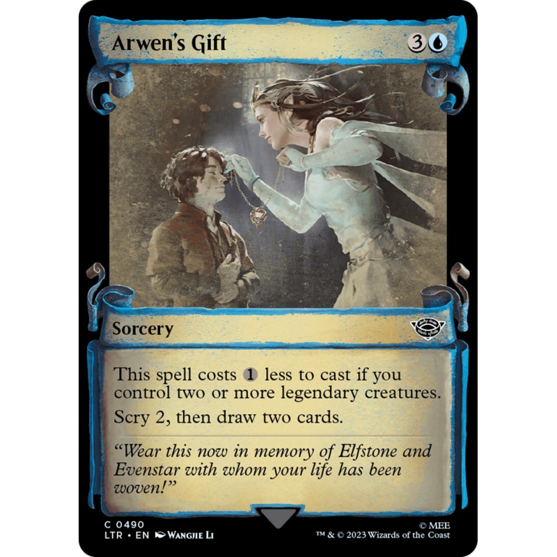 Arwen's Gift [The Lord of the Rings: Tales of Middle-Earth Showcase Scrolls]