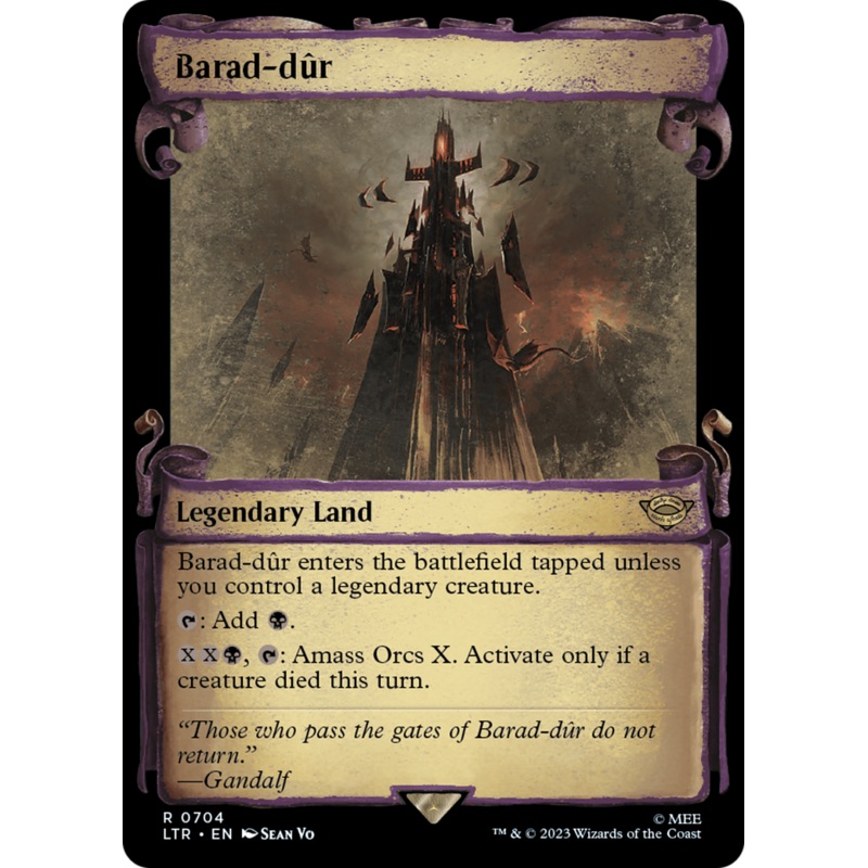 Barad-dur [The Lord of the Rings: Tales of Middle-Earth Showcase Scrolls]