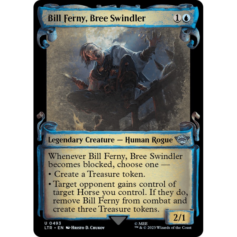 Bill Ferny, Bree Swindler [The Lord of the Rings: Tales of Middle-Earth Showcase Scrolls]