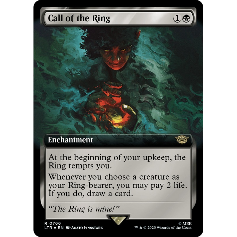 Call of the Ring (Extended Art) (Surge Foil) [The Lord of the Rings: Tales of Middle-Earth]