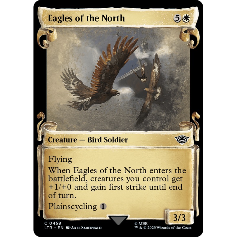 Eagles of the North [The Lord of the Rings: Tales of Middle-Earth Showcase Scrolls]
