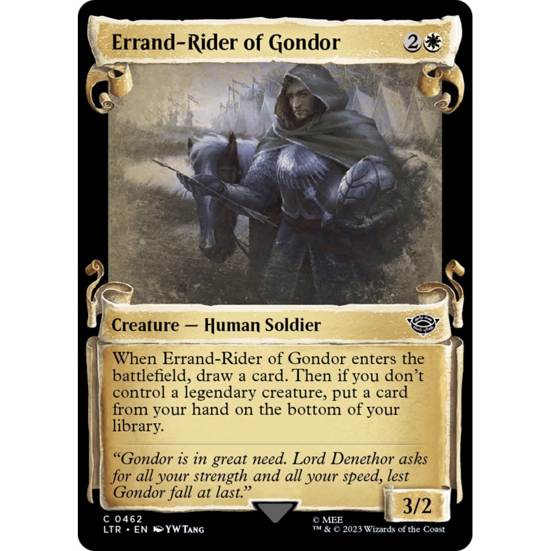 Errand-Rider of Gondor [The Lord of the Rings: Tales of Middle-Earth Showcase Scrolls]