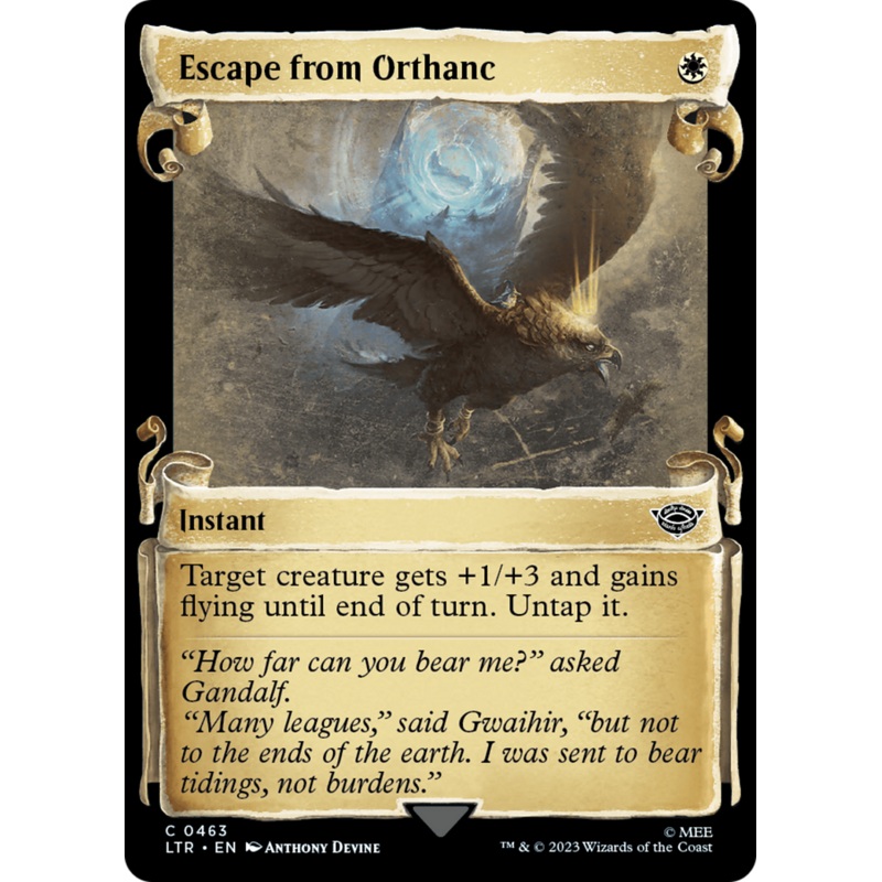 Escape from Orthanc [The Lord of the Rings: Tales of Middle-Earth Showcase Scrolls]