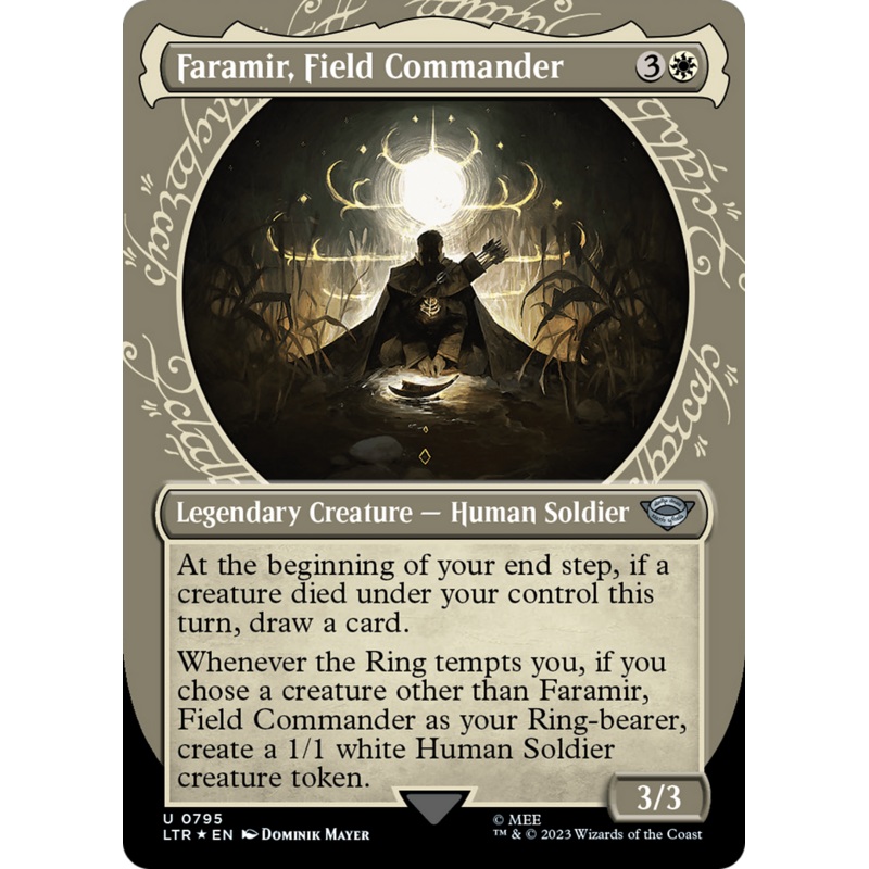 Faramir, Field Commander (Showcase) (Surge Foil) [The Lord of the Rings: Tales of Middle-Earth]