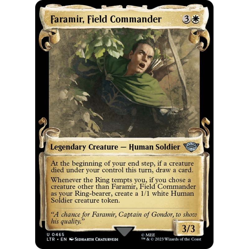 Faramir, Field Commander [The Lord of the Rings: Tales of Middle-Earth Showcase Scrolls]