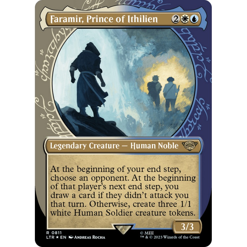 Faramir, Prince of Ithilien (Showcase) (Surge Foil) [The Lord of the Rings: Tales of Middle-Earth]