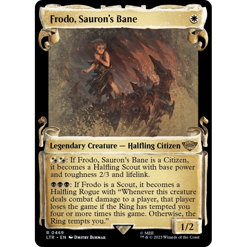 Frodo, Sauron's Bane [The Lord of the Rings: Tales of Middle-Earth Showcase Scrolls]
