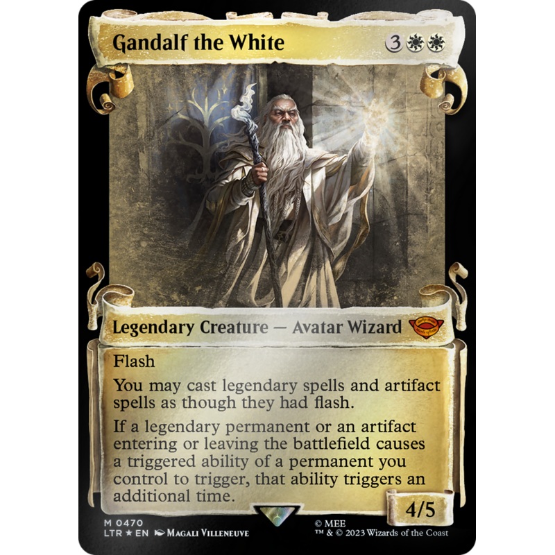 Gandalf the White [The Lord of the Rings: Tales of Middle-Earth Showcase Scrolls]