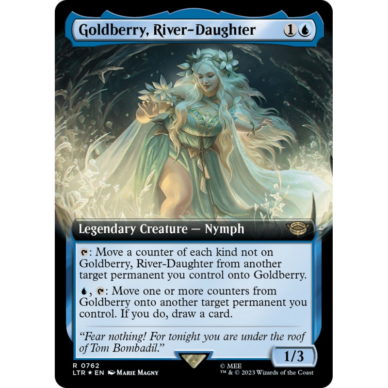 Goldberry, River-Daughter (Extended Art) (Surge Foil) [The Lord of the Rings: Tales of Middle-Earth]