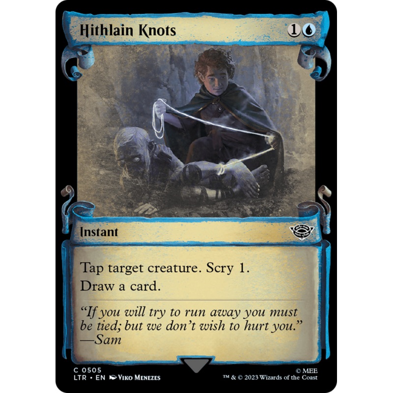 Hithlain Knots [The Lord of the Rings: Tales of Middle-Earth Showcase Scrolls]