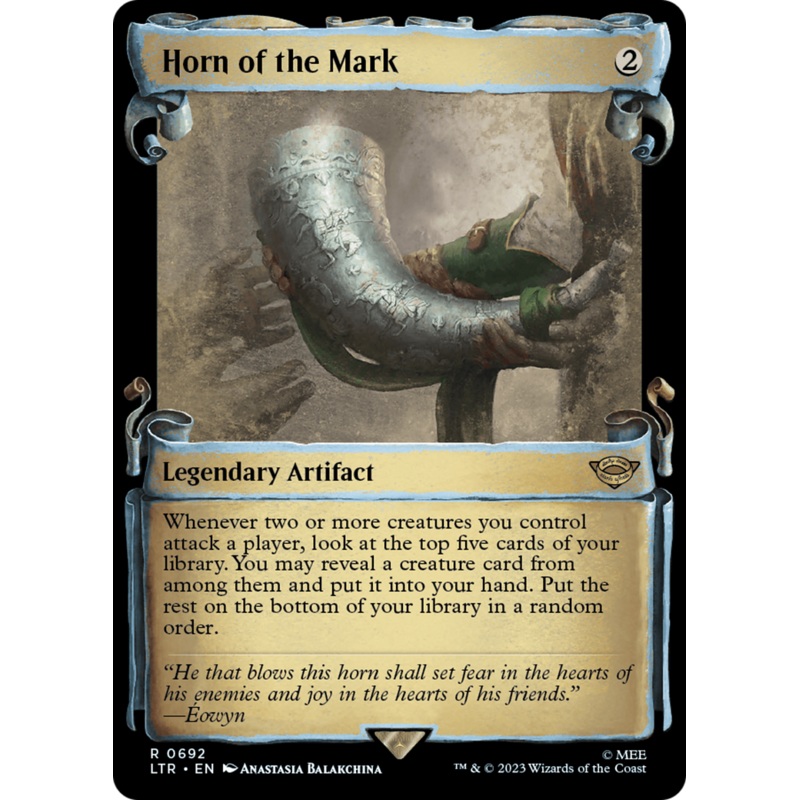 Horn of the Mark [The Lord of the Rings: Tales of Middle-Earth Showcase Scrolls]