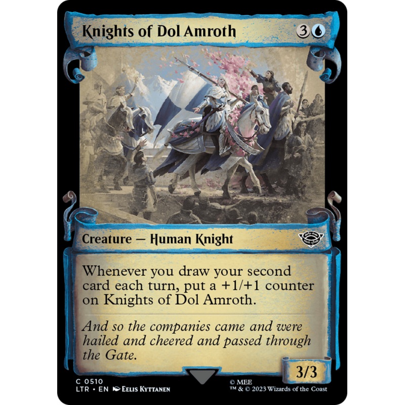 Knights of Dol Amroth [The Lord of the Rings: Tales of Middle-Earth Showcase Scrolls]