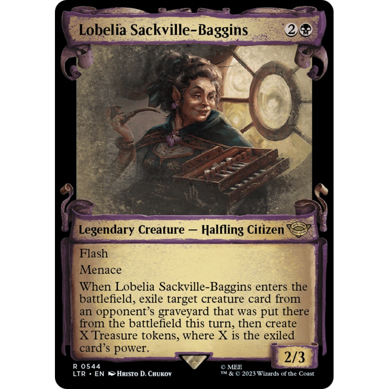 Lobelia Sackville-Baggins [The Lord of the Rings: Tales of Middle-Earth Showcase Scrolls]