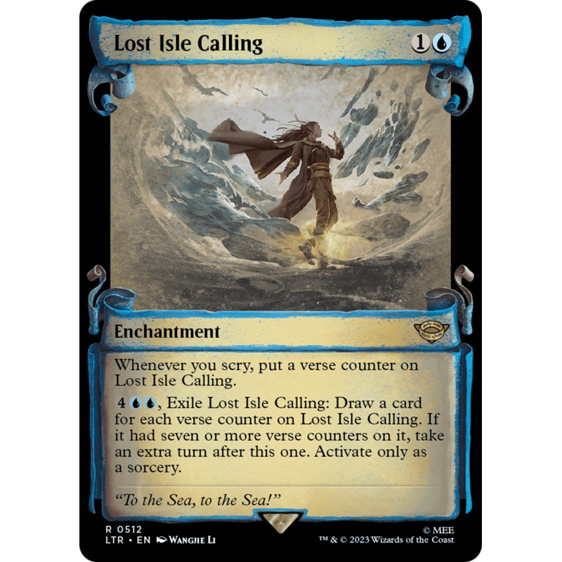 Lost Isle Calling [The Lord of the Rings: Tales of Middle-Earth Showcase Scrolls]
