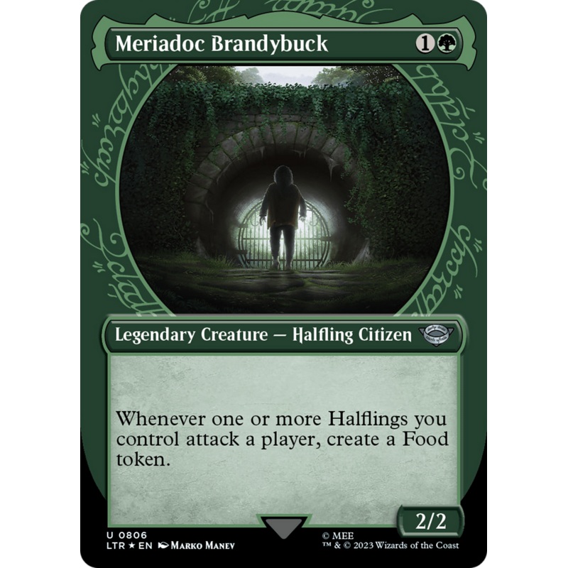 Meriadoc Brandybuck (Showcase) (Surge Foil) [The Lord of the Rings: Tales of Middle-Earth]