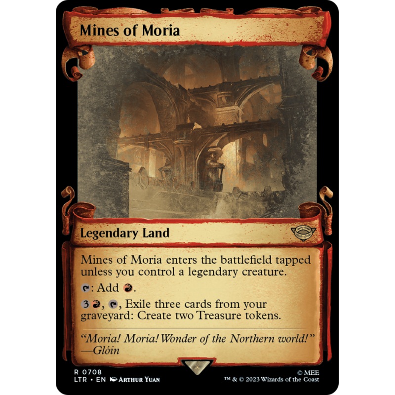 Mines of Moria [The Lord of the Rings: Tales of Middle-Earth Showcase Scrolls]