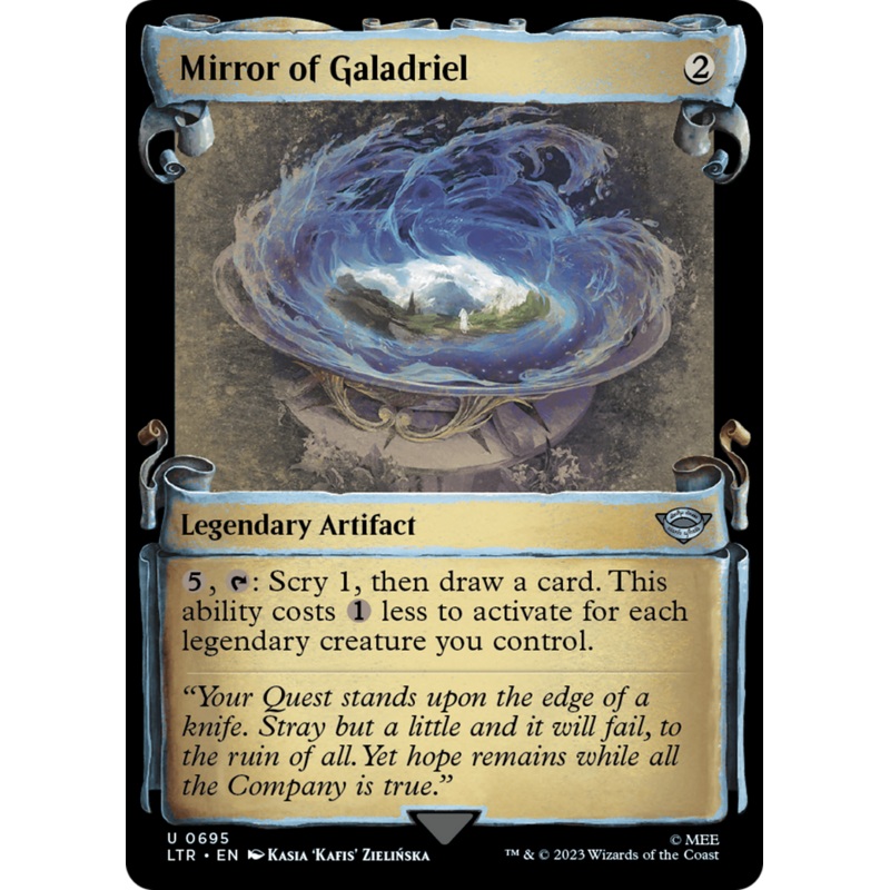 Mirror of Galadriel [The Lord of the Rings: Tales of Middle-Earth Showcase Scrolls]