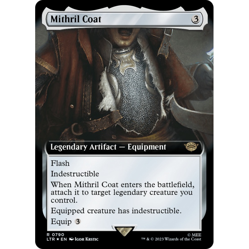 Mithril Coat (Extended Art) (Surge Foil) [The Lord of the Rings: Tales of Middle-Earth]