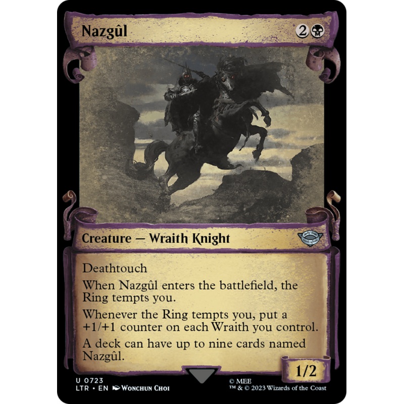 Nazgul (0723) [The Lord of the Rings: Tales of Middle-Earth Showcase Scrolls]
