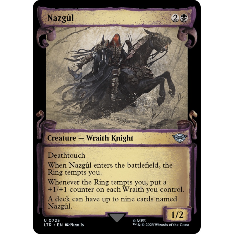 Nazgul (0725) [The Lord of the Rings: Tales of Middle-Earth Showcase Scrolls]