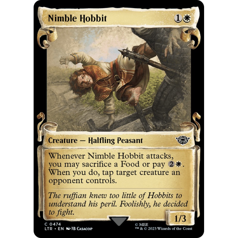 Nimble Hobbit [The Lord of the Rings: Tales of Middle-Earth Showcase Scrolls]