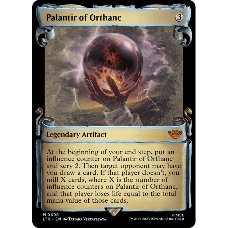 Palantir of Orthanc [The Lord of the Rings: Tales of Middle-Earth Showcase Scrolls]