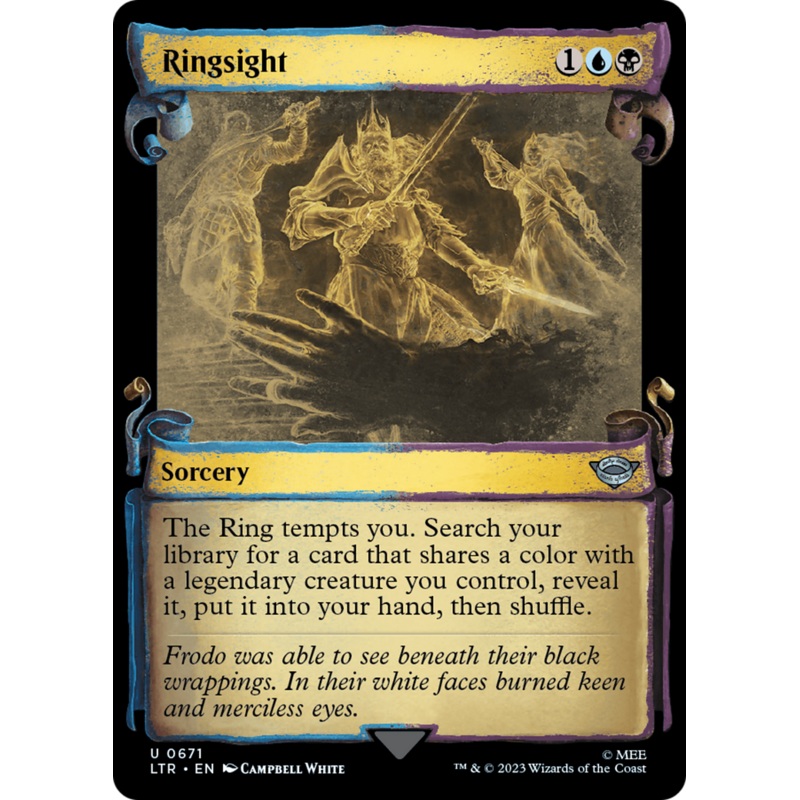 Ringsight [The Lord of the Rings: Tales of Middle-Earth Showcase Scrolls]