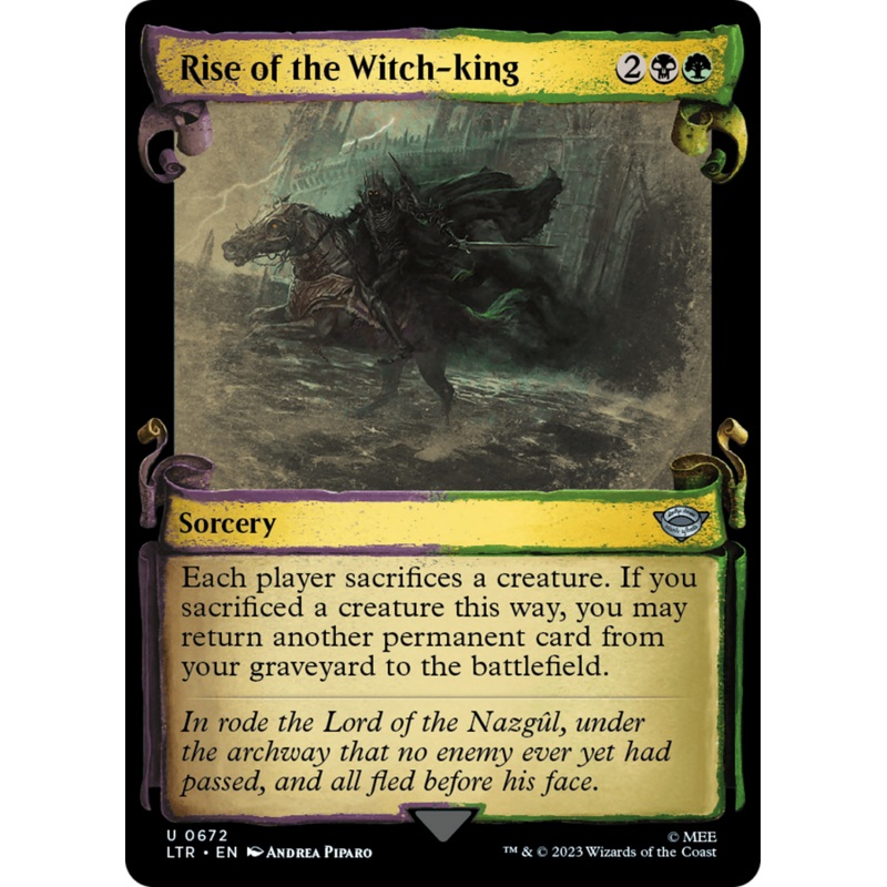 Rise of the Witch-king [The Lord of the Rings: Tales of Middle-Earth Showcase Scrolls]
