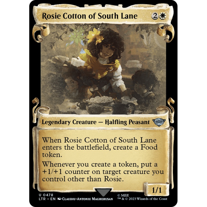 Rosie Cotton of South Lane [The Lord of the Rings: Tales of Middle-Earth Showcase Scrolls]
