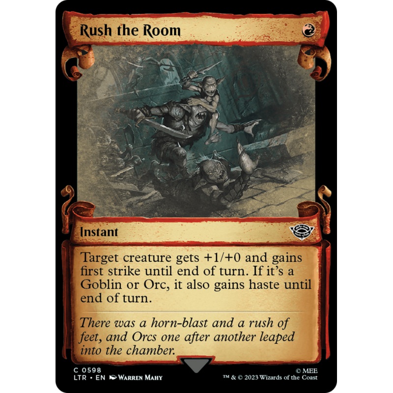 Rush the Room [The Lord of the Rings: Tales of Middle-Earth Showcase Scrolls]