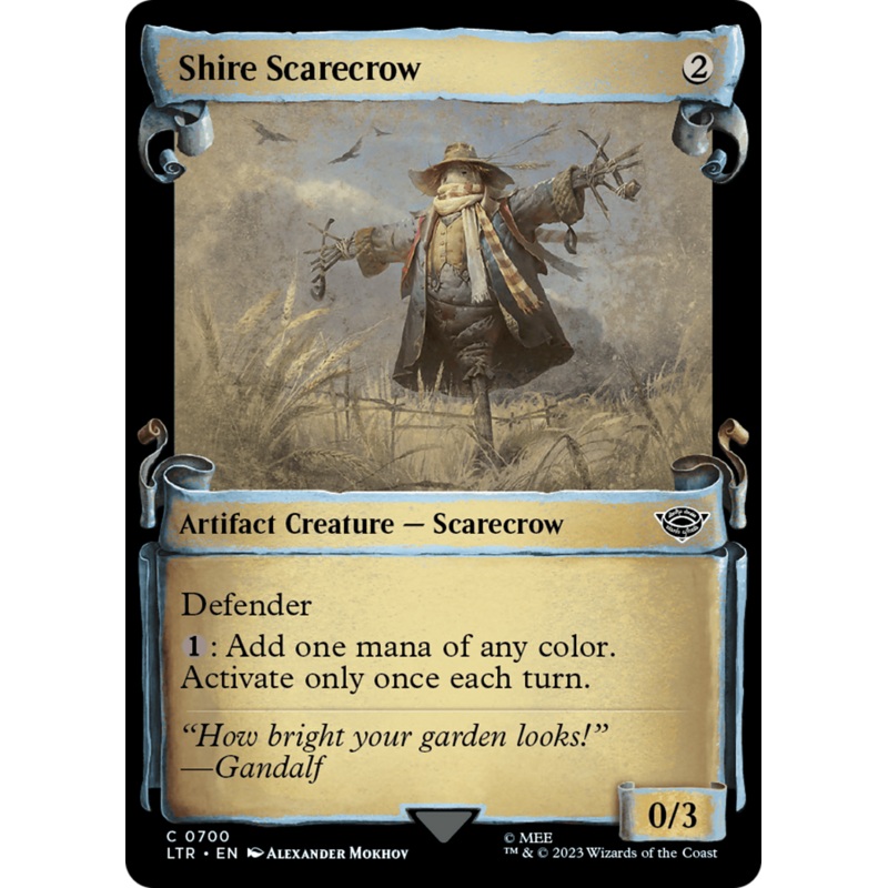 Shire Scarecrow [The Lord of the Rings: Tales of Middle-Earth Showcase Scrolls]