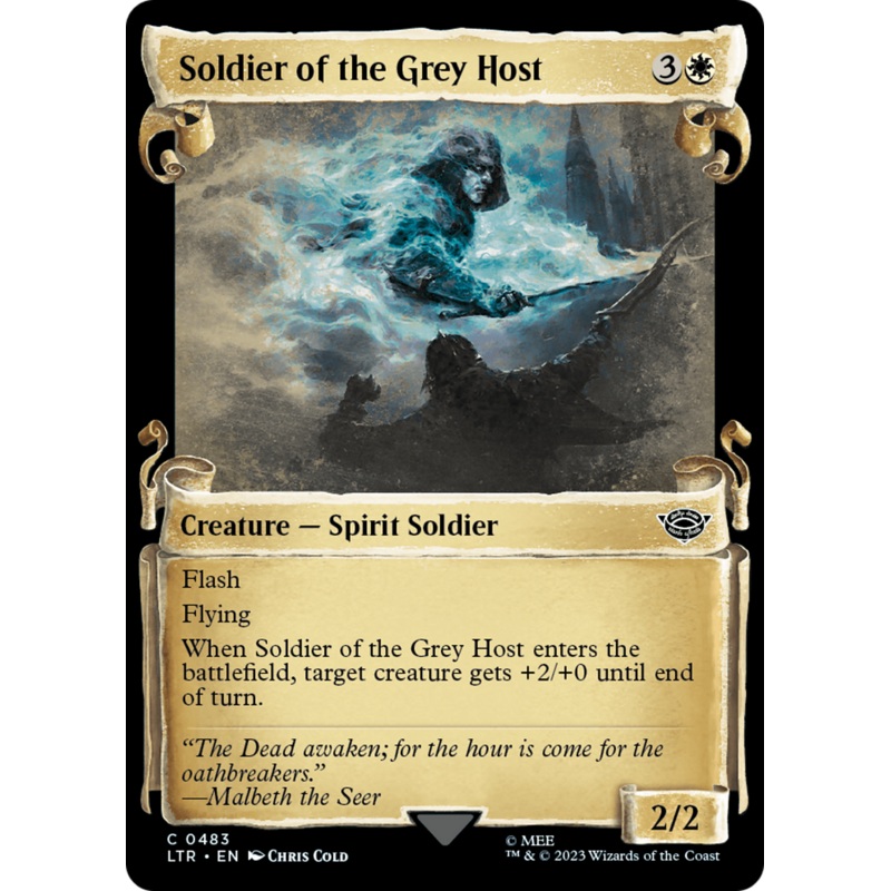 Soldier of the Grey Host [The Lord of the Rings: Tales of Middle-Earth Showcase Scrolls]