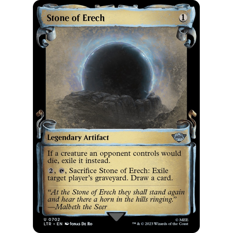 Stone of Erech [The Lord of the Rings: Tales of Middle-Earth Showcase Scrolls]