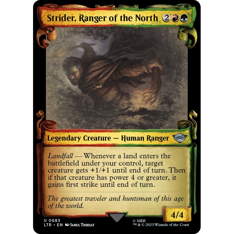 Strider, Ranger of the North [The Lord of the Rings: Tales of Middle-Earth Showcase Scrolls]