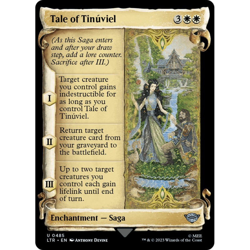 Tale of Tinuviel [The Lord of the Rings: Tales of Middle-Earth Showcase Scrolls]