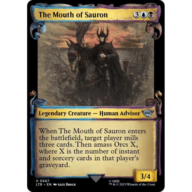 The Mouth of Sauron [The Lord of the Rings: Tales of Middle-Earth Showcase Scrolls]