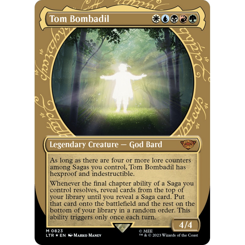Tom Bombadil (Showcase) (Surge Foil) [The Lord of the Rings: Tales of Middle-Earth]