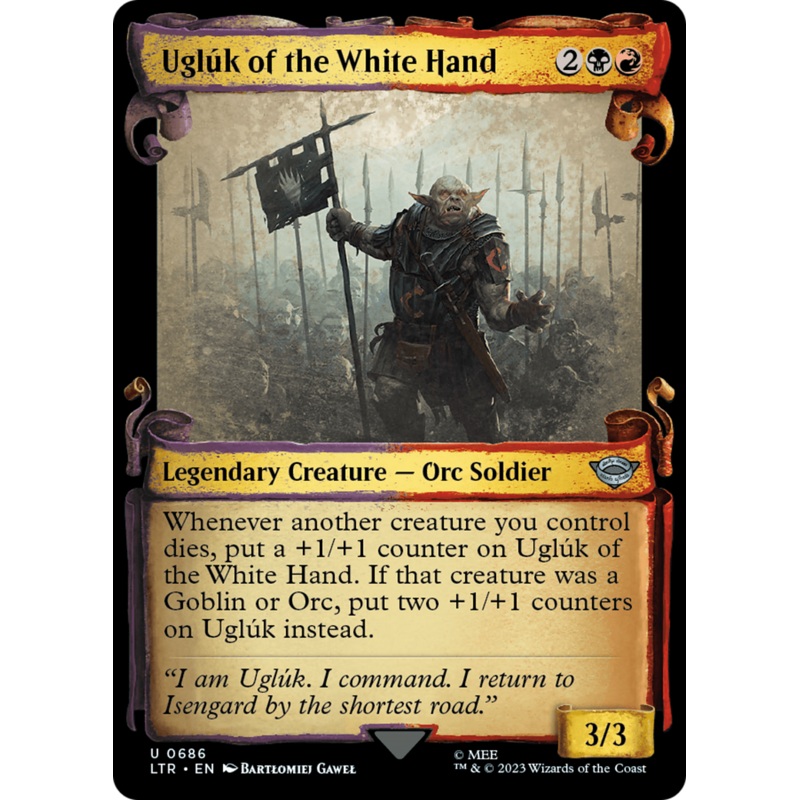 Ugluk of the White Hand [The Lord of the Rings: Tales of Middle-Earth Showcase Scrolls]
